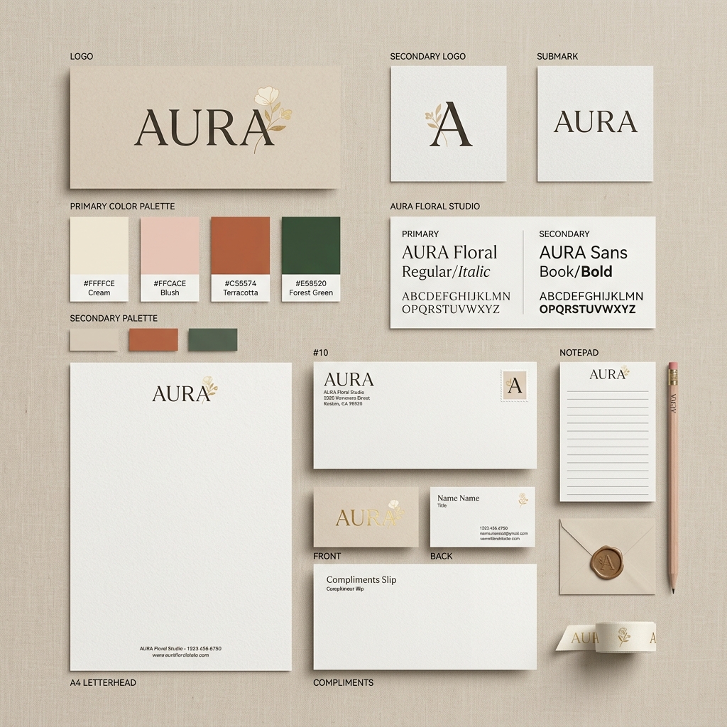 Diseño de branding e identidad de marca por L.Ortiz Design.
