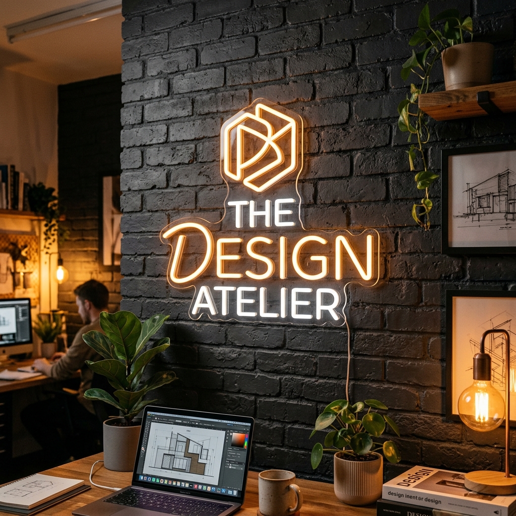 Rótulo LED Neon Coffee fabricado por L.Ortiz Design.